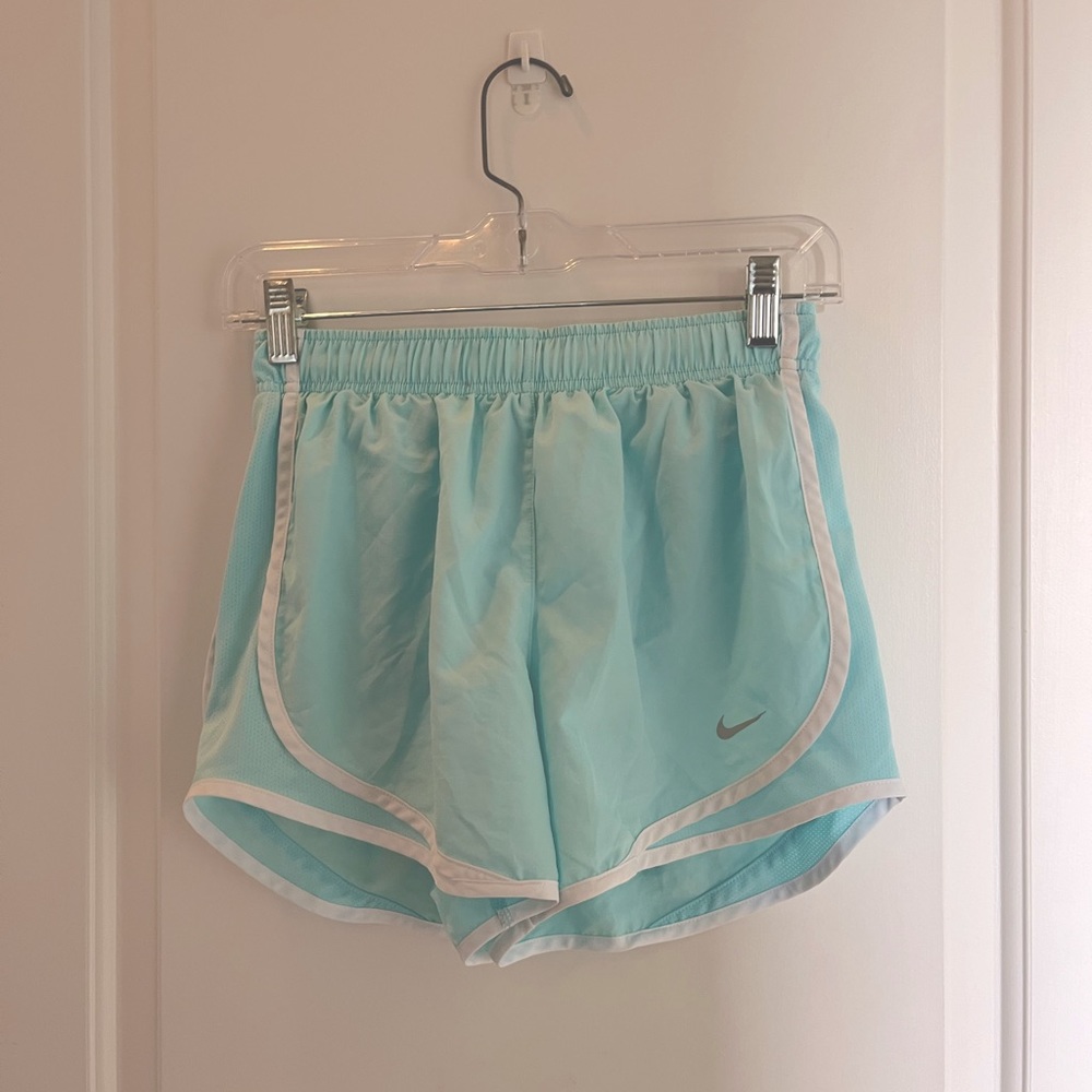 Light Blue Dri Fit Nike Shorts Women